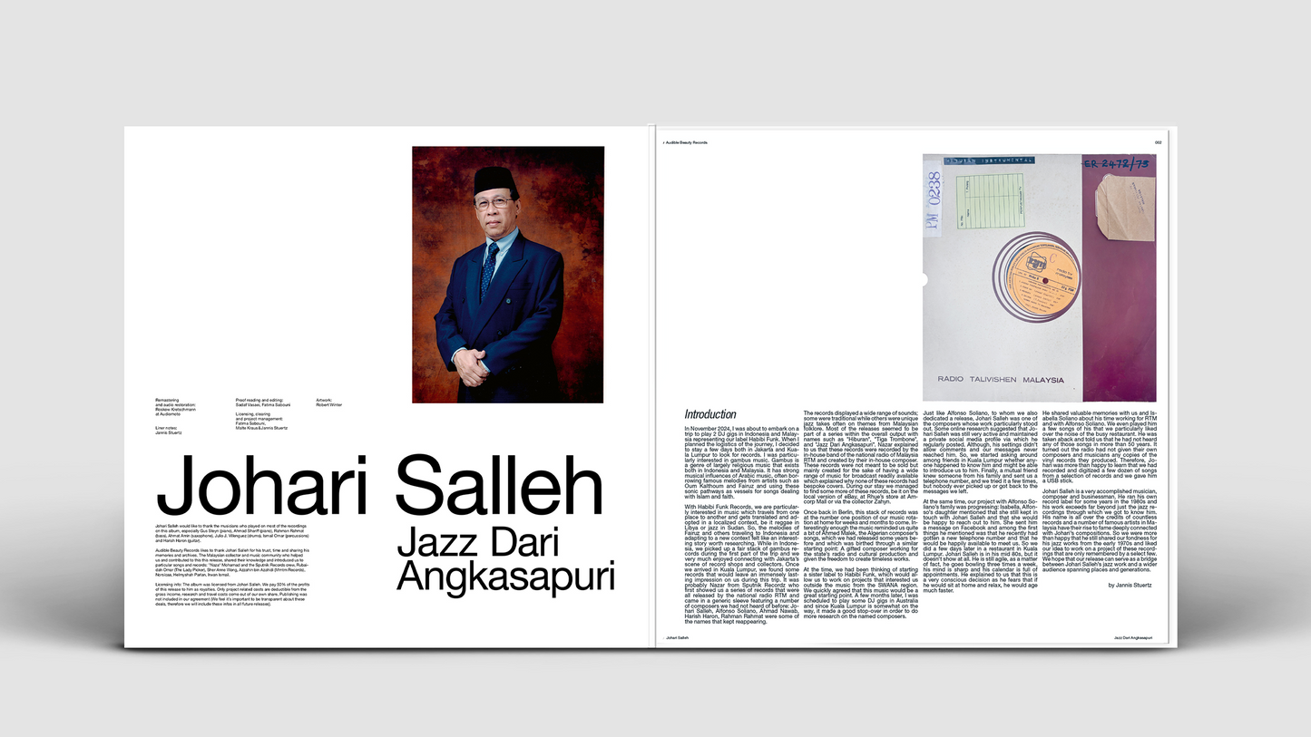 Audible Beauty 002: Johari Salleh - Jazz Dari Angkasapuri